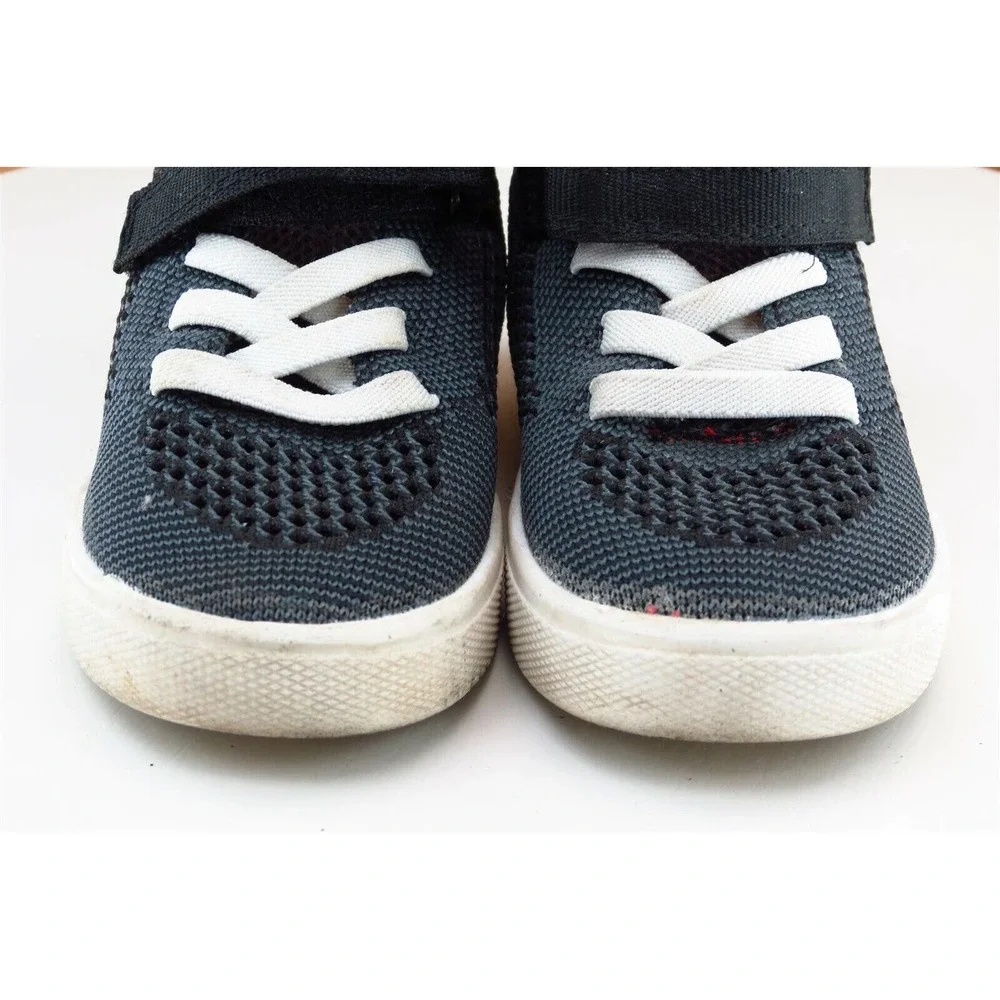 Carter's Toddler Boys 7 Medium Black Fashion Sneakers Fabric‎ Knight 2